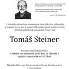 Zemřel Tomáš Steiner